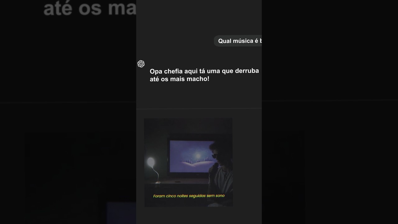 pegou pesado, GPT... mas vê o link da bio ae! 💜 #artist #indie #fyp #viral #trending #funny #ai #art