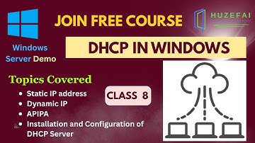 #DHCP Introduction to DHCP Server | Huzefa | Ekascloud