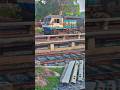 Train overtaking ☠️🚉#shorts #train #trending #railtrack #viral #travel #railway