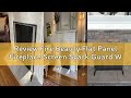 Review Fire Beauty Flat Panel Fireplace Screen Spark Guard Wrought Metal Gate Cover for Home, Decora