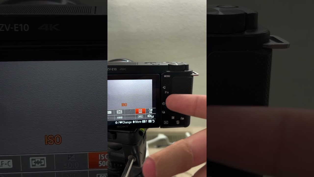 Photography settings for Sony ZVE-10 