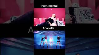 DDU-DU DDU-DU instrumental vs acapella #blacpink