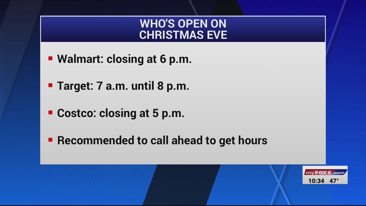 What grocery stores are open on Christmas Day 2023?