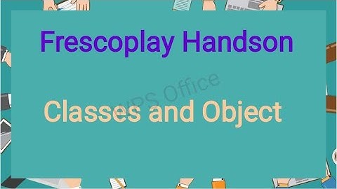 |Python-Function&Oops| Frescoplay | HandsOn | Class & Object |