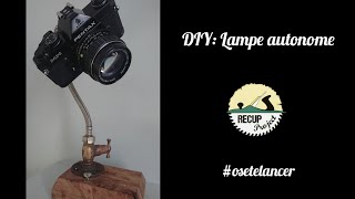 DIY: Je fabrique une lampe autonome avec un appareil photo