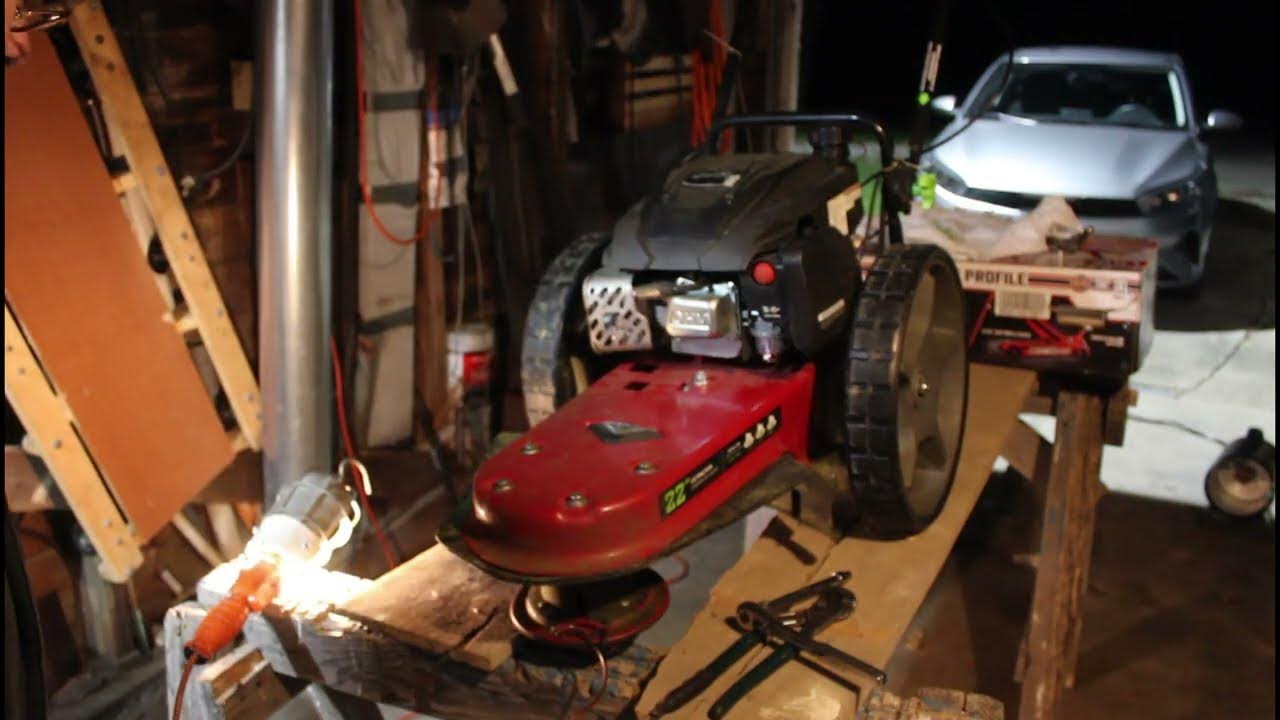 Earthquake Walk Behind Trimmer Demonstration YouTube