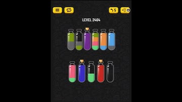 [BRAIN GAME] Soda Sort Puzzle LEVEL 2464 (Challenging the World Record)
