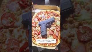 Gun Found Inside Pizza Box During Traffic Stop: Cops shorts