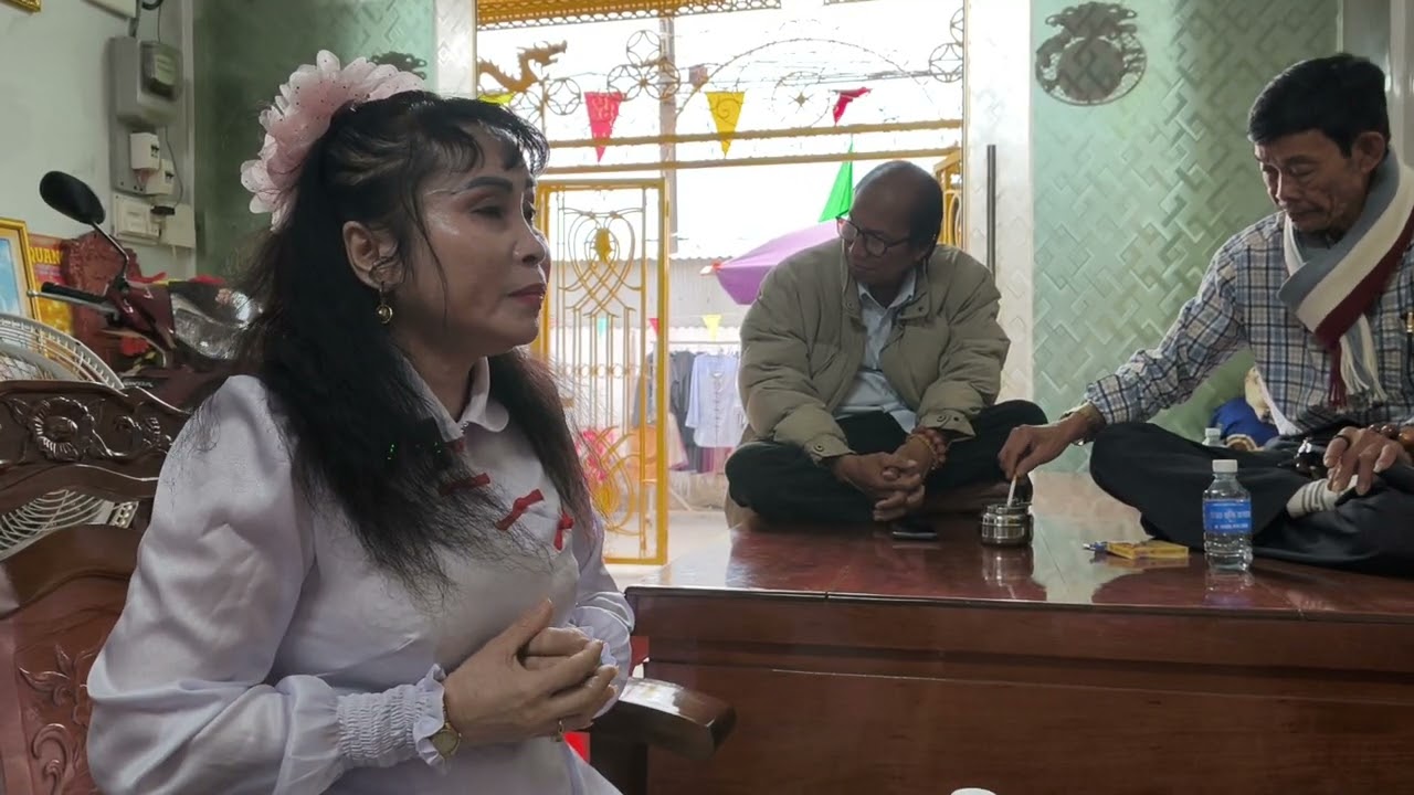 Cô bảy vô vi tâm linh tây ninh chia sẻ phật pháp các tại gia cô tâm tại tổ đình hoà hảo🙏♥️0849995559