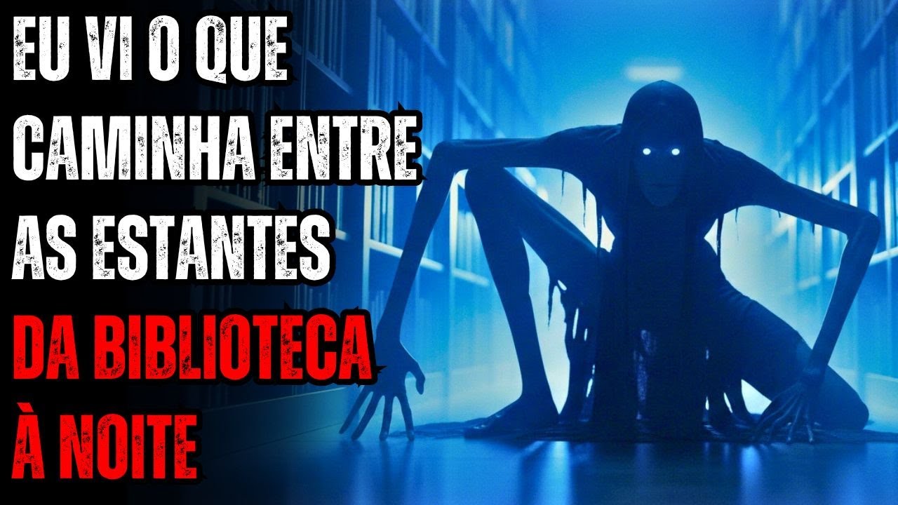 Trabalho em uma Biblioteca Universitária. Algo Caminha pelos Corredores Depois da Meia-Noite.