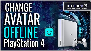 How to add avatar to your user account on your jailbroken PlayStation 4 offline, (no PSN needed).