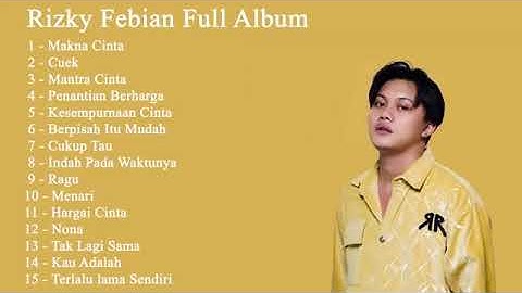 Rizky Febian - Full Album - Terbaru Terpopuler - TANPA IKLAN - Jika Menggunakan Youtube PREMIUM