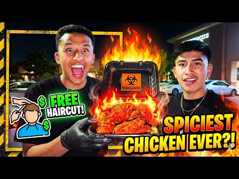 SPICIEST TENDER IN THE WORLD CHALLENGE FOR A FREE CUT!!!