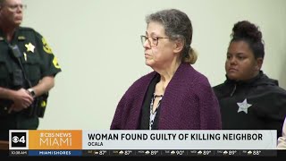 White Florida woman found guilty of killing of Black neighbor