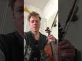 &#39;I&#39;ll see you in my dreams&#39; - jazz violin solo Max Baillie