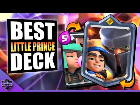 100% WIN RATE!* Best Little Prince Deck To Win Any Games In Clash Royale! 