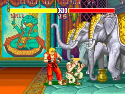 Street Fighter II Guile Glitches – Kineda