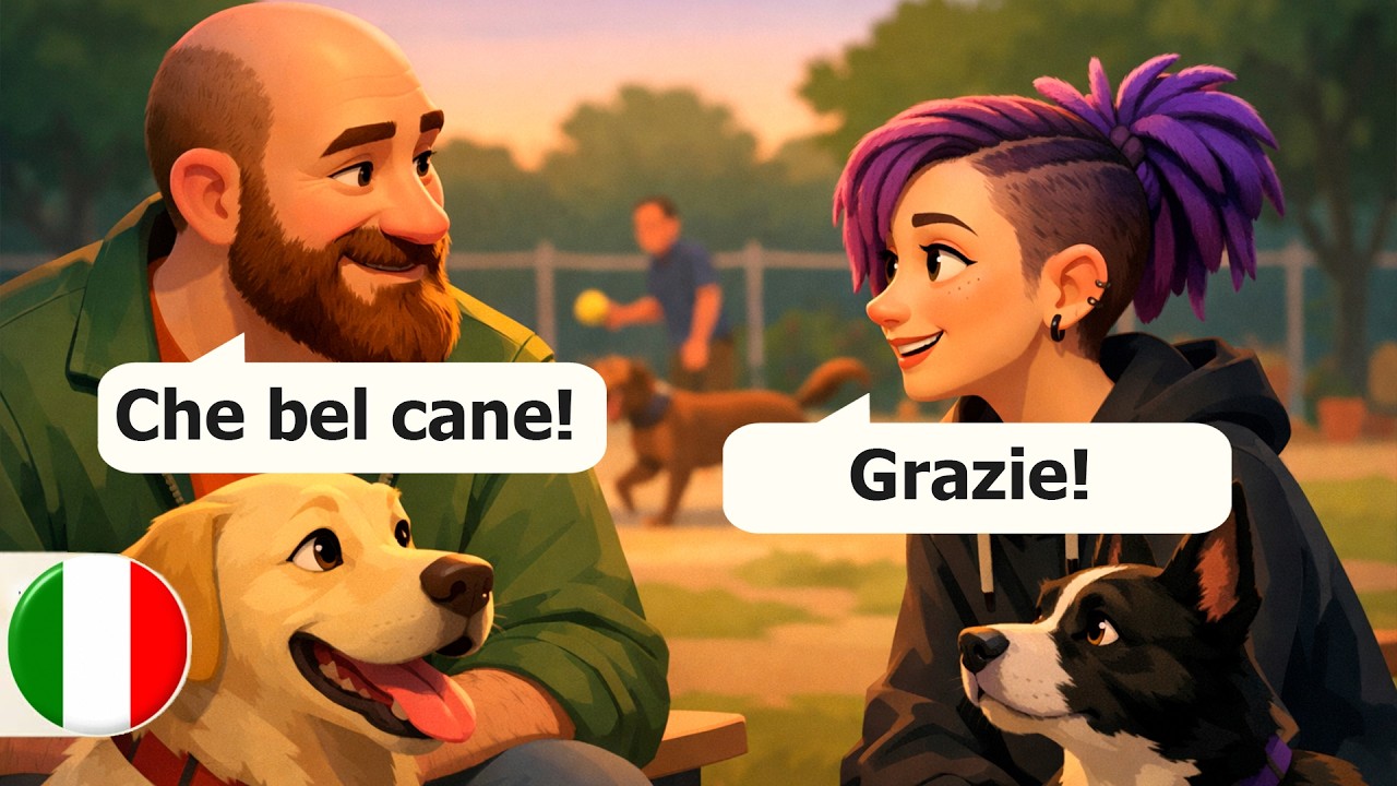 20 минут реальных итальянских диалогов для начинающих (уровень A1-A2) | Итальянский разговор