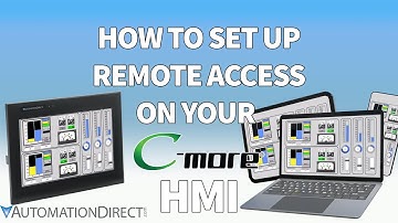 Set Up C-more Remote Access from AutomationDirect