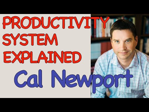How Cal Newport works