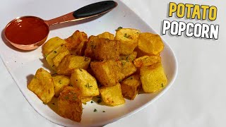 CRISPY Potato Popcorn | Recipe | Easy Snacks