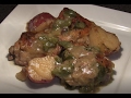 SMOTHERED Baked Chicken: Chicken And Potatoes & GRAVY Recipe