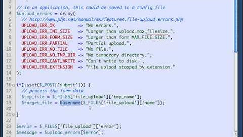 Watch the Online Video Course PHP with MySQL Beyond the Basics 4