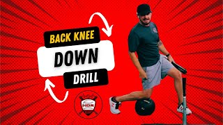 💢 Back Knee Down - Stay Centered 💢 | Hitting Done Right - Youth Baseball Hitting Drills
