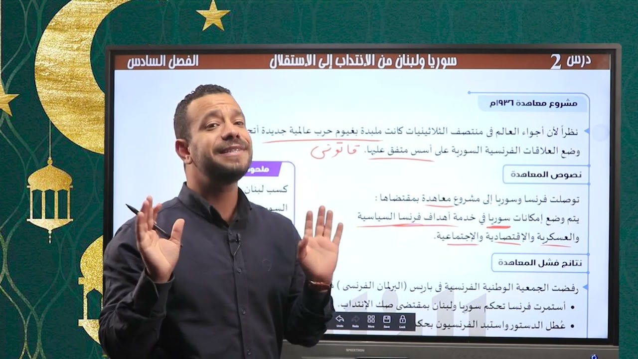 سوريا ولبنان من الانتداب إلى الاستقلال