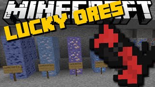 Minecraft: LUCKY ORES (Mystical Ores, Sapphire and Ruby Ores) Mod Showcase