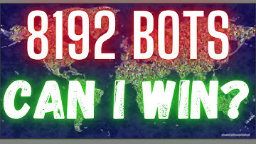 Can I Beat 8192 Very Hard Bots? | Territorial.io Singleplayer