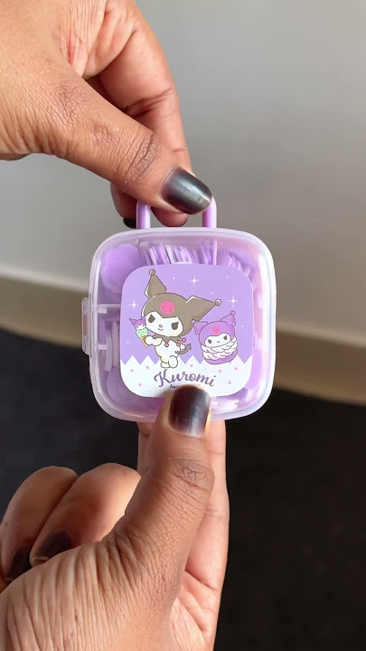 Cutest Travel Mini Soaps 💖✨#sanrio #kuromi #mymelody #hellokitty #kawaii #travel #travelfinds