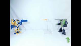 Transformers Wolfwire Vs Hardhead Stop Motion