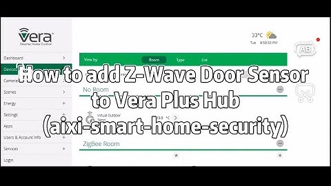 How to add Z-Wave Door Sensor to Vera Plus Hub