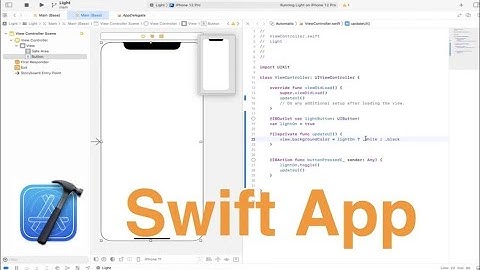 Create your FIRST App in Xcode - Simple Swift IOS App