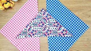 A very easy-to-use, double-sided, 3-compartment card holder for beginners.