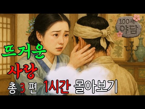 머슴과 과부의 뜨거운 사랑 총 3편 1시간 39분 몰아보기 / 야담·민담·전설·설화·옛날이야기