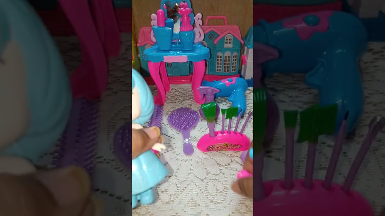 Satisfying with Unboxing miniature kitchen set & house equipment. Toys asmr. 