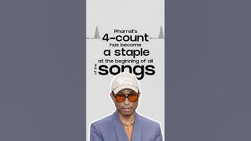 How Pharrell Created His Iconic 4-Count Producer Tag 👀‼️ #shorts #pharrell #pharrellwilliams