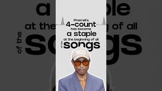 How Pharrell Created His Iconic 4-Count Producer Tag 👀‼️ #shorts #pharrell #pharrellwilliams