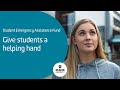 Student Emergency Assistance Fund: Give students a helping hand