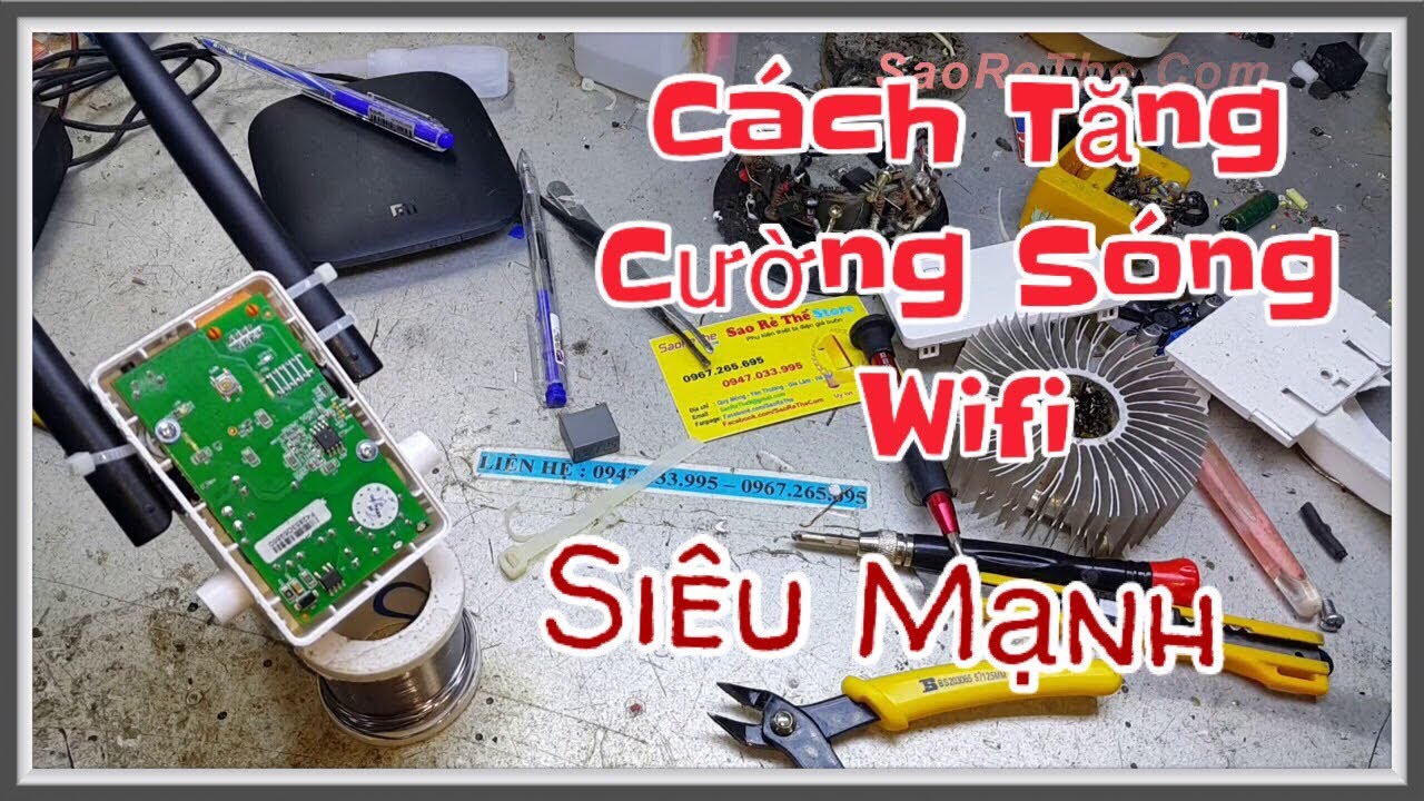 H ng D n R u Anten Wifi B t S ng Si u M nh TotoLink Ex200 How To