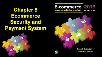 E-commerce Laudon | Chapter 5 E-commerce Security and Payment System