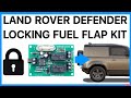 Land Rover Defender L663 -  Locking Fuel Flap Retrofit Kit