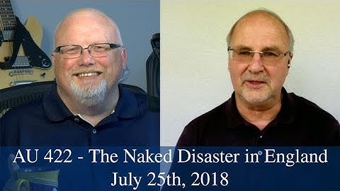 Anglican Unscripted #422 - The Naked Disaster in Church of England