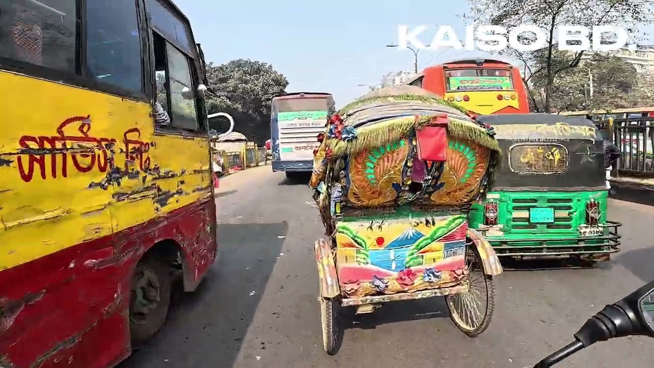   বাড্ডা থেকে উত্তরা। BADDA TO UTTARA