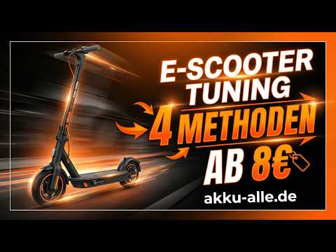 E-Scooter Tuning 2026: Die besten Methoden für mehr Power beim Segway Ninebot E3 D
