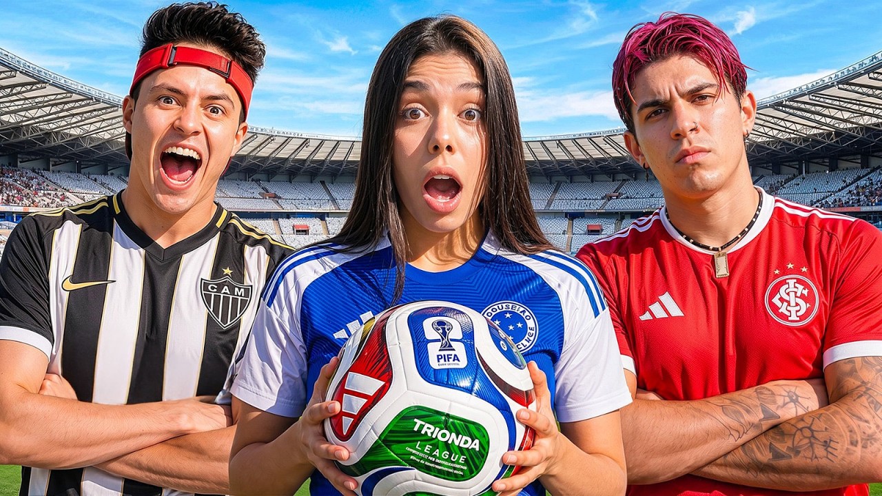 REPRESENTEI O TIME DOS MAIORES YOUTUBERS DO BRASIL, SÓ TEVE GOLAÇO!