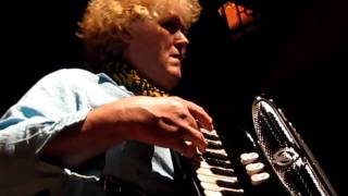Baby Dee plays her accordion at Crofoot Ballroom