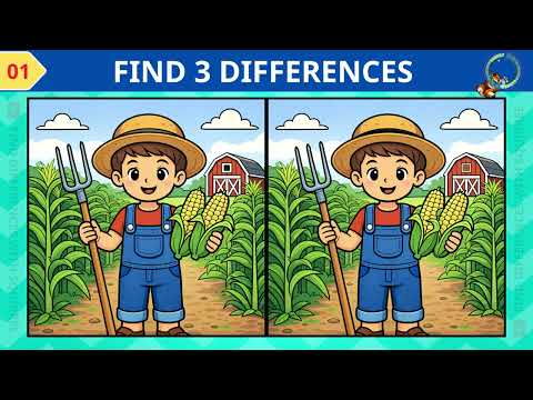 🐿️ Find the differences | Stay sharp today!